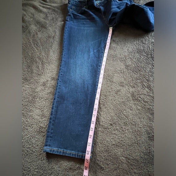 Kut From the Kloth Katy Ankle Straight Leg Denim Jeans. Size 14. - Picture 7 of 11